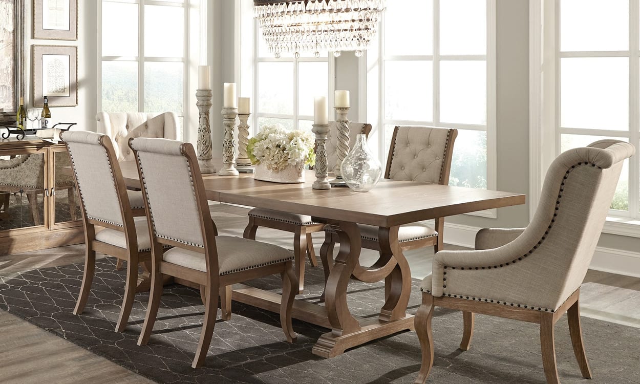 dining room table and chairs